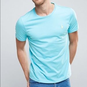 Ralph Lauren Polo Aqua Blue T-Shirt